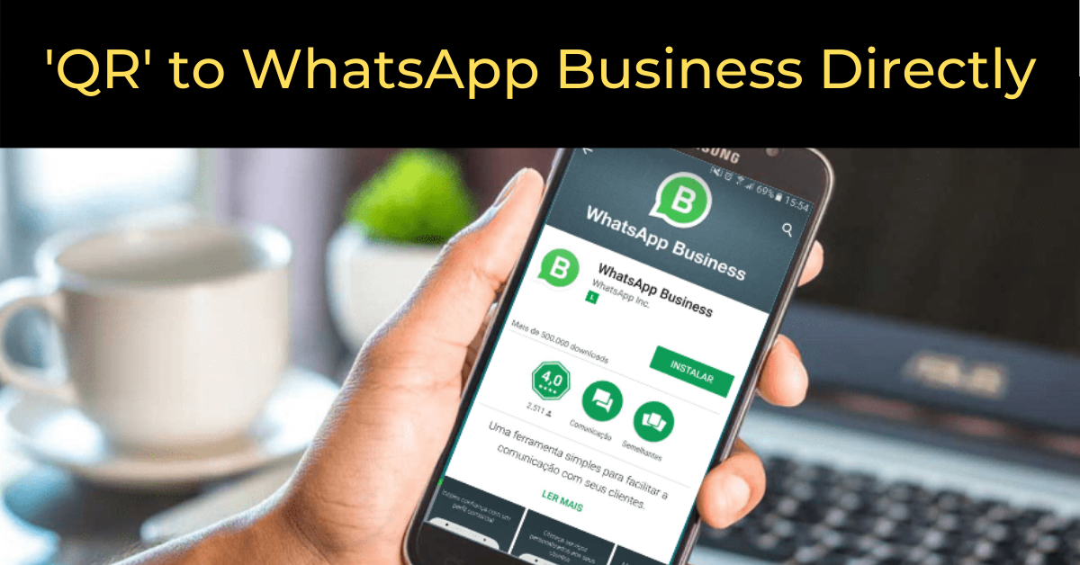 whatsapp business QR code