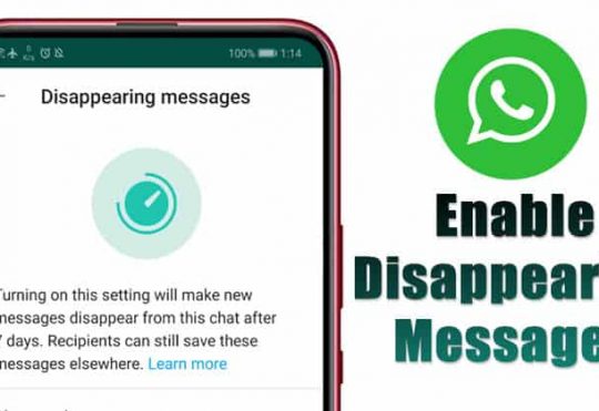 Whats-app Adds Disappearing Messages for More Intimate, Private Chats